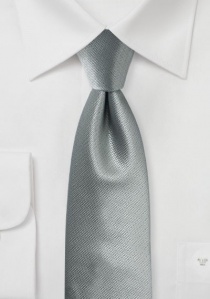 Zakelijke stropdas structuur uni zilvergrijs