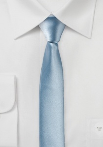 Extra smalle stropdas ijsblauw