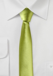 Extra slanke zakelijke stropdas groen