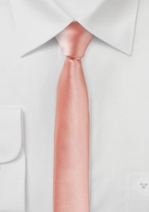 Extra slanke zakelijke stropdas roze