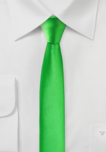 Extra smalle stropdas groen