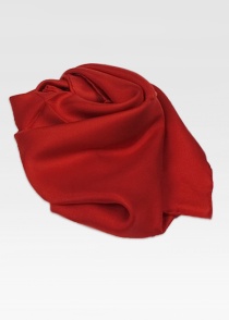sjaal zijde rood monochroom