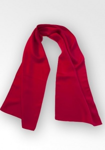 Dames sjaal zijde rood