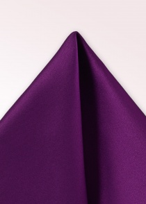 Einstecktuch Satinschimmer violett