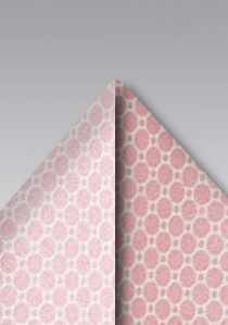Cavalier sjaal honingraatstructuur roze