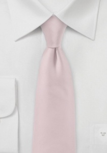 Stijlvolle zakelijke stropdas Plain Blush Pink