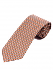 Zakelijke stropdas Structuur Ontwerp Oranje Zilver