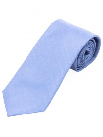 Satijnen stropdas zijde monochroom lichtblauw