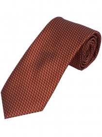 Zakelijke stropdas koper structuur patroon