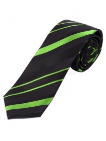 Stripe stropdas diep zwart