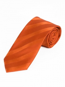 Zakelijke stropdas monochroom lijnstructuur koper