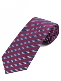 Perfect Tie Stripe Design Wijnrood