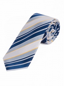 XXL stropdas stijlvol streepdesign hemelsblauw