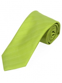 Lange Krawatte einfarbig Streifen-Oberfläche grün