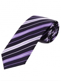 Perfect XXL Business Tie Stripe Design Navy Blue