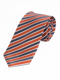 Brede zakelijke stropdas geraffineerd streepdesign