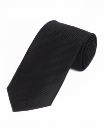 Breite Krawatte schwarz Struktur-Muster