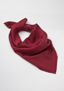 Zijden dames sjaal rood