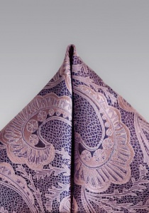 Decoratieve sjaal paisley paars