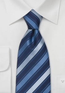 XXL-Krawatte Blautönen
