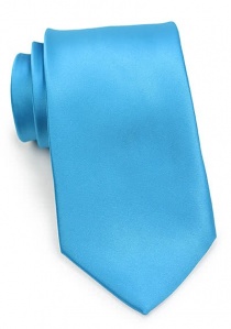 stropdas unikleur licht blauw