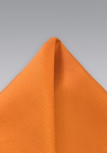 Zijden pochet oranje