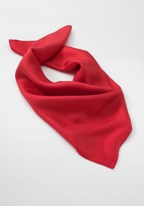 Zijden dames sjaal rood