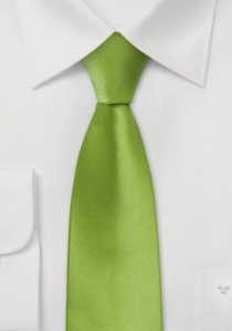 Smalle groene stropdas