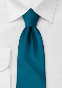 Moulins Clip-Krawatte in türkis
