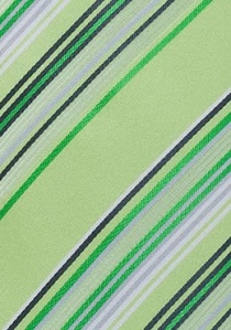 stropdas strepen design groen