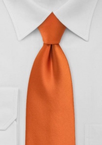 stropdas extra lang in oranje