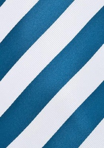 stropdas strepen blauw wit