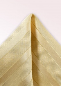 Cavalier sjaal monochroom streepjesstructuur crème