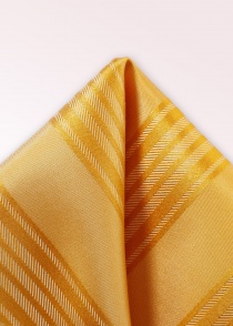 Cavalier sjaal effen streepstructuur geel