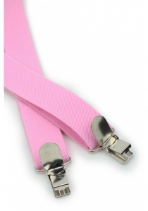 Elastische bretels hot pink