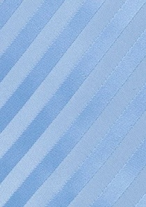 Gestreepte stropdas afwisselend blauw