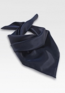 Microfiber dames sjaal diep donkerblauw
