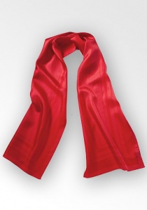 Heren sjaal streep design rood