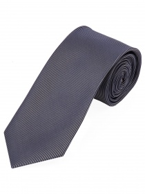 Zakelijke stropdas verticale strepen blauw