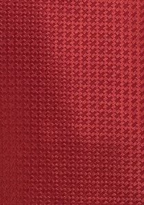 Krawatte unifarben rot