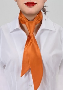 Dienstverlenings-stropdas Limoges oranje