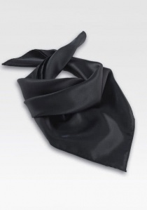 Microfiber dames sjaal zwart