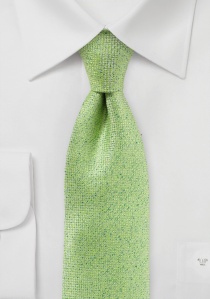 Zakelijke stropdas gevlekt in lichtgroen