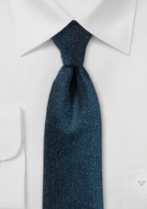 Zakelijke stropdas gespikkeld in Midnight Blue