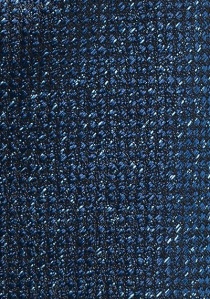 Zakelijke stropdas gespikkeld in Midnight Blue