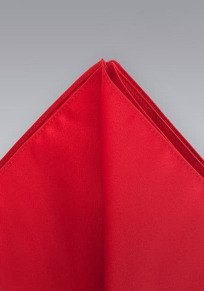 Maryanne Jones Wieg speer Rood pochet | Stropdas-Mode