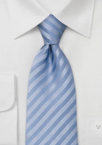 Herren XXL-Krawatte  hellblau