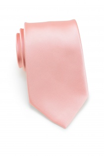 Stropdas en decoratieve sjaal in set - roze