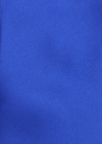 Smalle micofiber stropdas effen blauw
