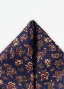 Paisley patroon decoratieve sjaal in royal